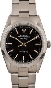 Rolex AirKing 14000 Black Dial