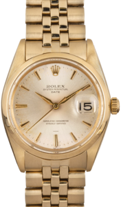 Rolex Date 1500 Silver Dial