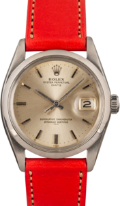 Used Rolex Date 1500 Silver Dial