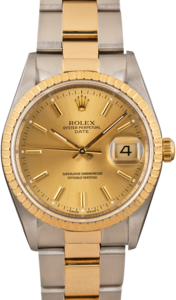 Rolex Date 15223 Champagne Dial