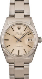 Rolex OysterDate 6466 Stainless Steel