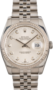 Men's Rolex Datejust 116234 Diamond Dial