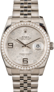 Rolex Datejust 116244 Floral Diamond Dial