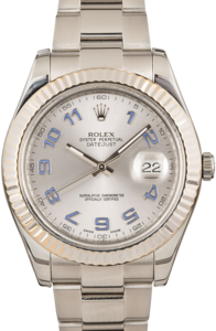 Pre-Owned Rolex Datejust 116334 Lilac Arabic Markers