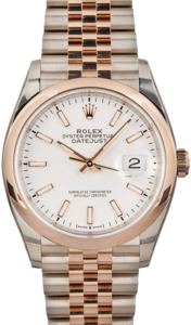 Rolex Datejust 126201 Oystersteel & Everose gold