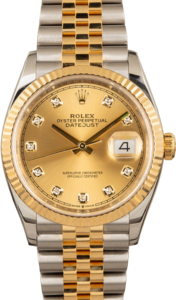 Rolex Datejust 126233 Champagne Diamond Dial