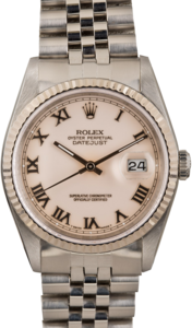 Pre-Owned Rolex Datejust 16234 Roman Dial