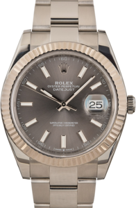 Rolex Datejust 41 Ref 126334 Slate Dial