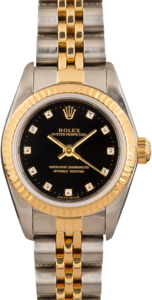 Rolex Ladies Oyster Perpetual 76193 Two-Tone