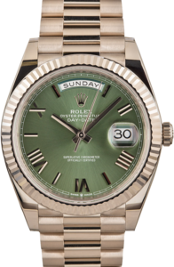 Rolex Day-Date 40 228239 Olive Green Dial