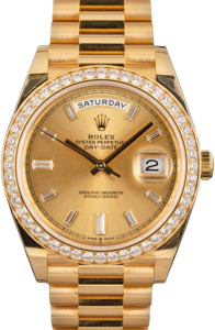 Rolex Day-Date 40 Ref 228348 Diamond Dial & Bezel