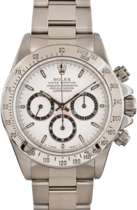 Pre Owned Rolex Daytona 16520 White Dial