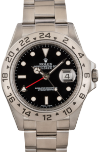 Rolex Explorer II 16570 Black Dial Stainless