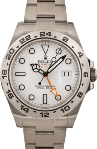 Rolex Explorer II Ref 216570 White Dial