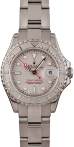 Ladies Rolex Yacht-Master 169622 Platinum Dial