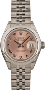 Rolex Datejust 279160 Pink Roman Dial