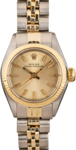 Ladies Rolex Oyster Perpetual 6719 Steel & Gold