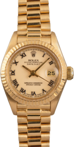 Rolex President 6917 Roman Dial