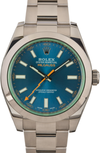 Rolex Milgauss 116400GV Blue Dial