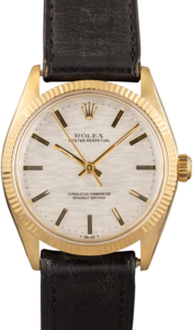 Vintage Rolex Oyster Perpetual 1005 Silver Dial