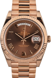 Mens Rolex President 228235 Everose Gold