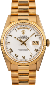 Rolex President 18238 Roman Dial