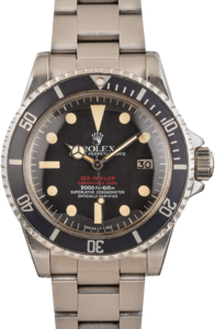 Vintage Rolex Sea-Dweller 1665 Black Dial