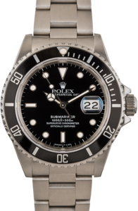 Rolex Submariner 16610 Black Dial