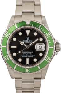 Rolex Submariner 16610V Green Bezel