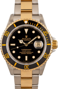 Rolex Submariner 16613T Black Bezel