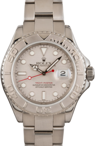 Men's Rolex Yacht-Master 16622 Platinum Dial