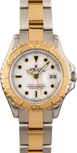 Ladies Rolex Yacht-Master 69623 White Dial