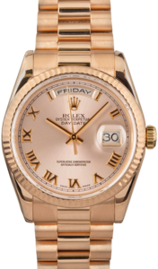 Rolex President 118235 Everose Gold