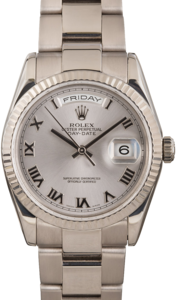 Used Rolex Day Date 118239 White Gold