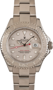 Mens Rolex Yacht-Master 16622 Platinum Bezel