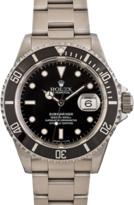 Rolex Submariner 16610 Black Bezel Insert