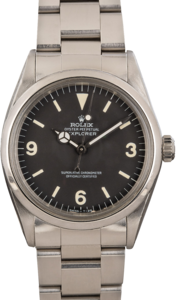 Vintage Rolex Explorer 1016 Black Dial