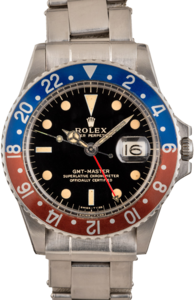 Vintage Rolex GMT-Master 1675 Glossy Dial