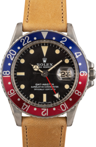 Vintage Rolex GMT-Master 1675 Steel Pepsi