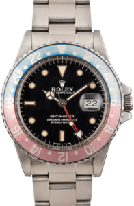 Vintage Rolex GMT-Master 16750 Pepsi