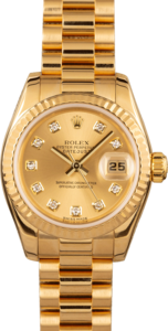 Rolex Ladies President 179178 Champagne