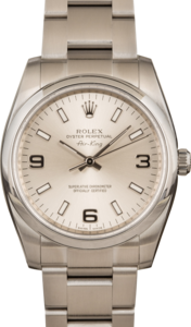 Rolex Air-King 114200 Silver Dial