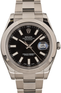 Datejust Rolex 116300 Black 41MM