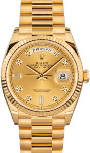 Rolex Day-Date 18K Gold President