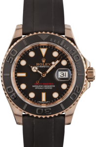 Rolex Everose Yacht-Master 116655 Oysterflex