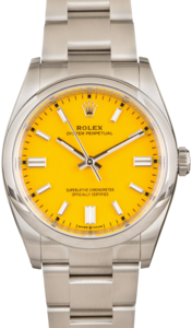Rolex Oyster Perpetual 126000 Yellow