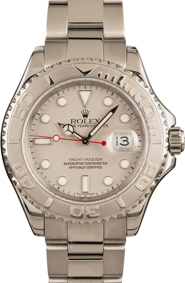 Rolex Yacht-Master 16622 Platinum Bezel