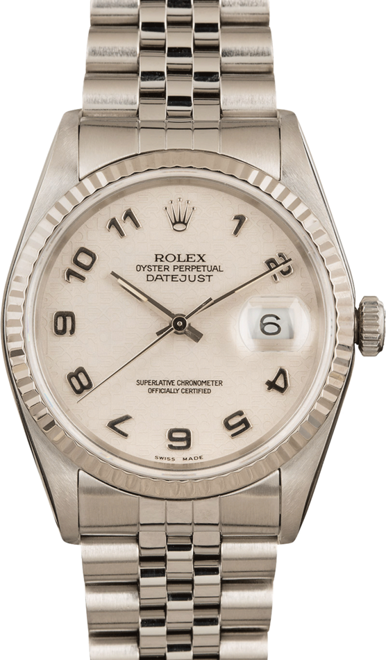 Men's Rolex Oyster Perpetual DateJust Steel 16234