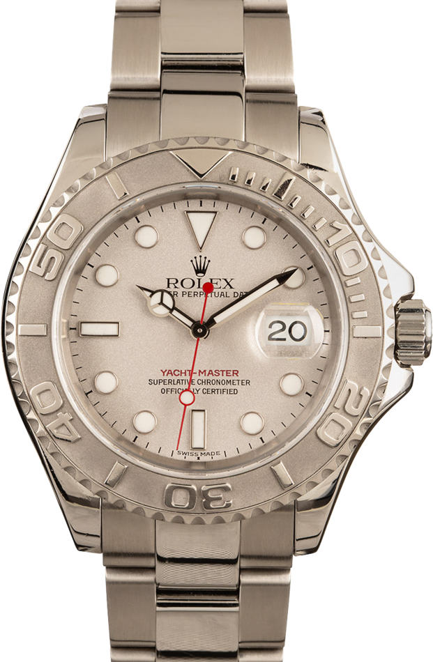 Rolex Yachtmaster 16622 Stainless Steel and Platinum